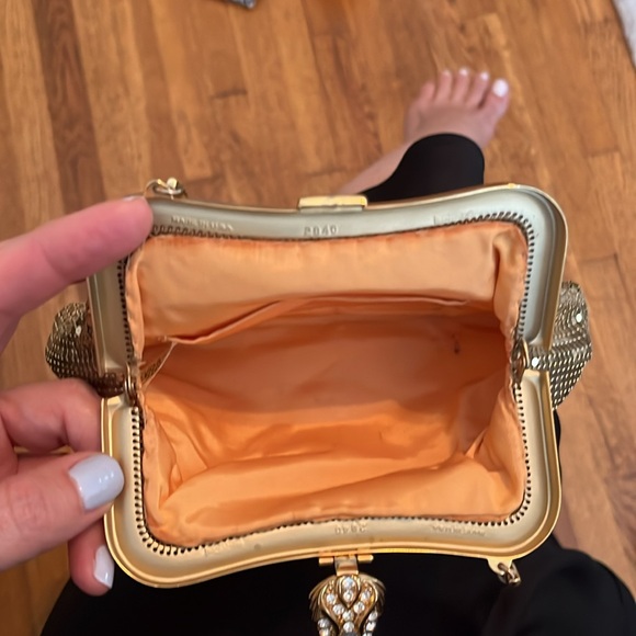 Whiting & Davis Gold Mesh Bag - Picture 8 of 15